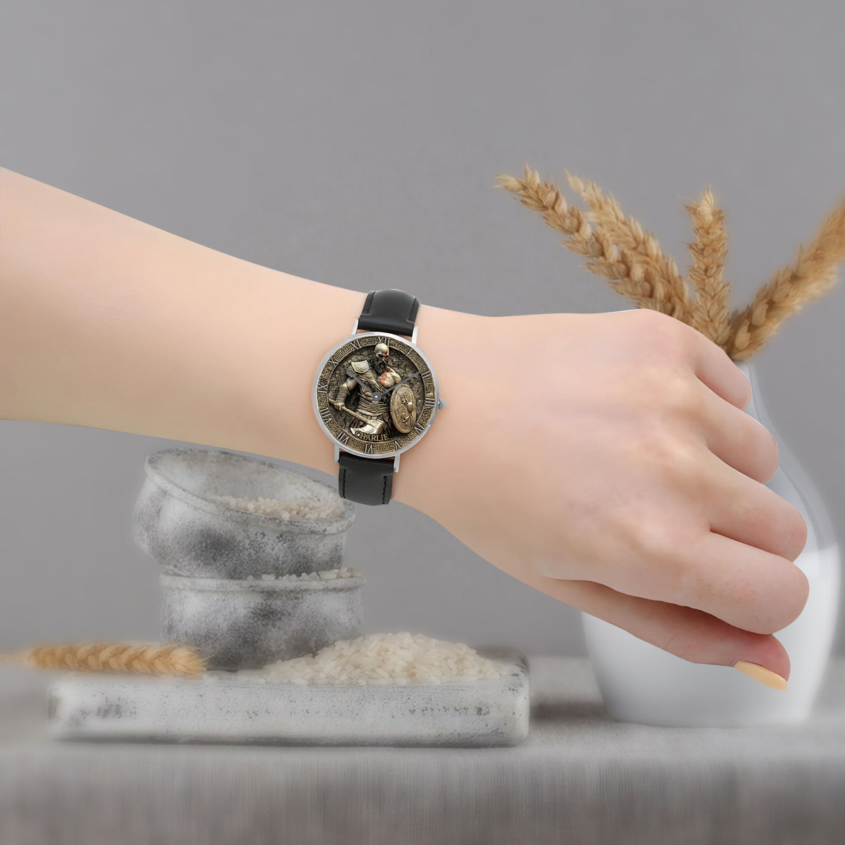 Ultimate Warrior - Personalized Viking Hand Watch