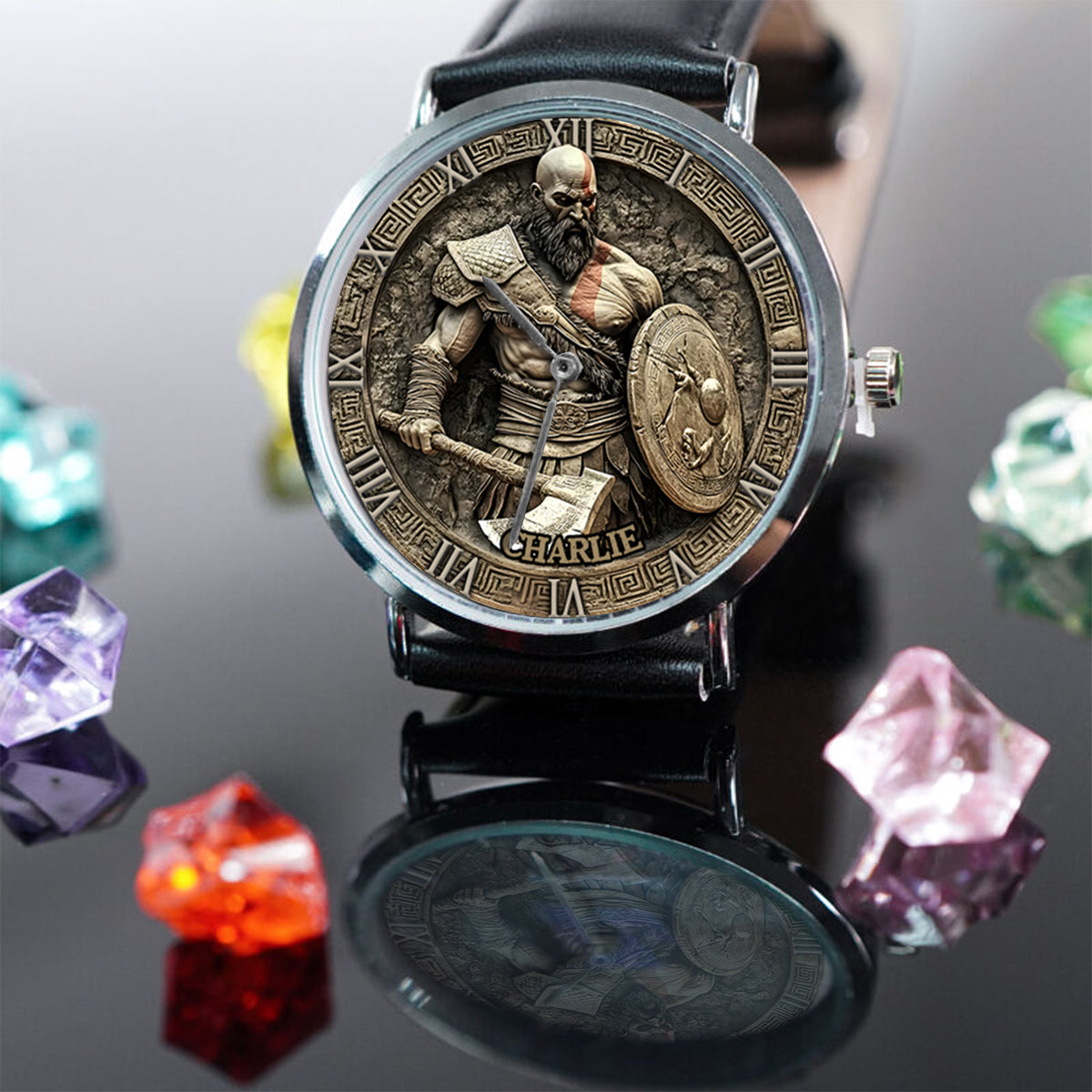 Ultimate Warrior - Personalized Viking Hand Watch