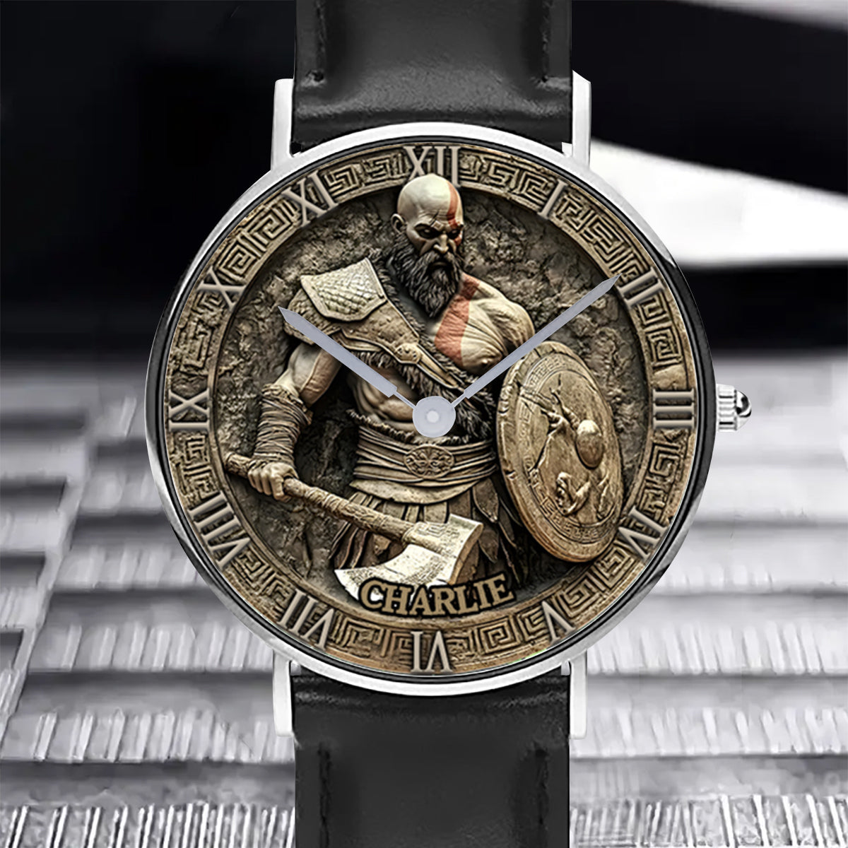 Ultimate Warrior - Personalized Viking Hand Watch