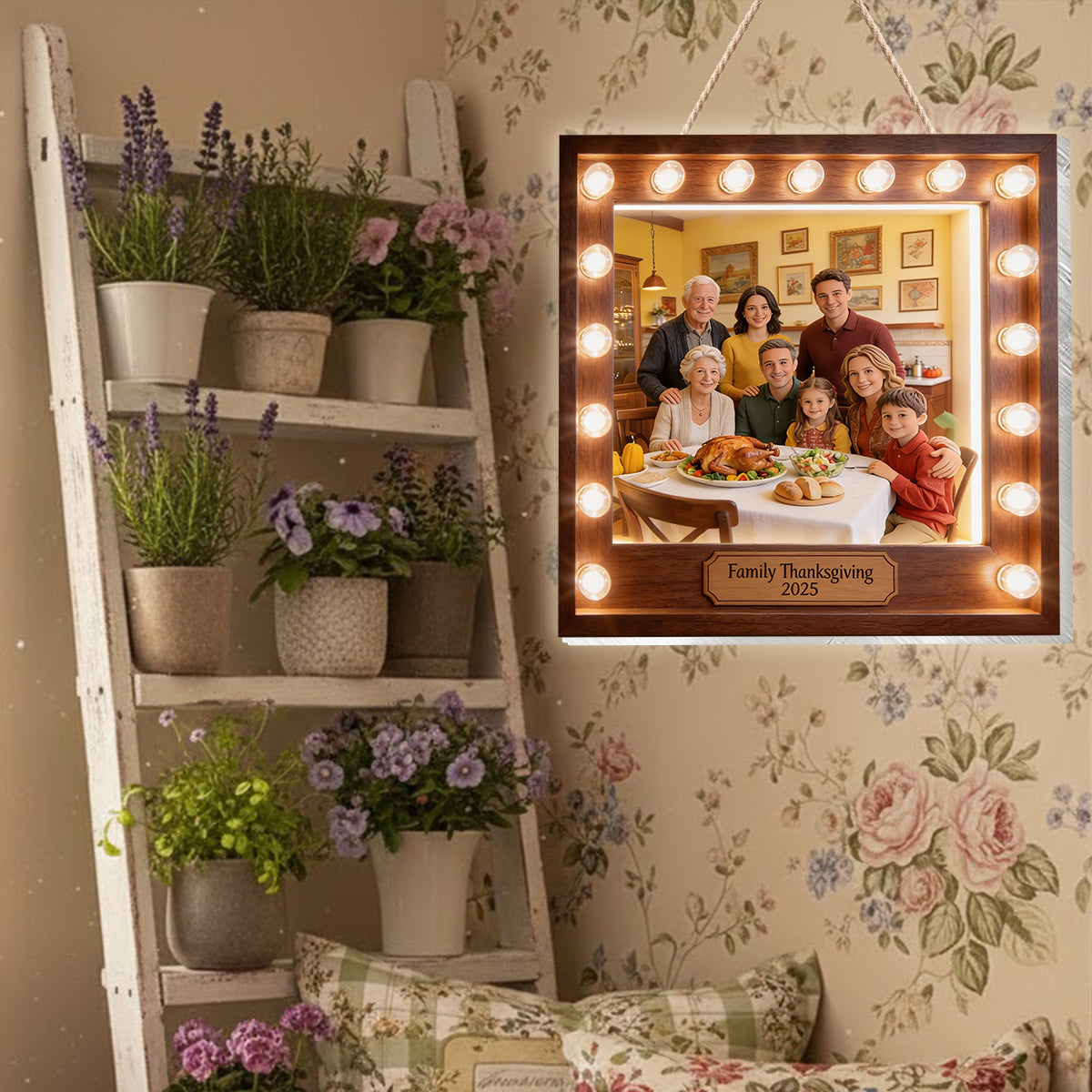Custom From Any Photo - Personalized Family LED Light Acrylic Sign