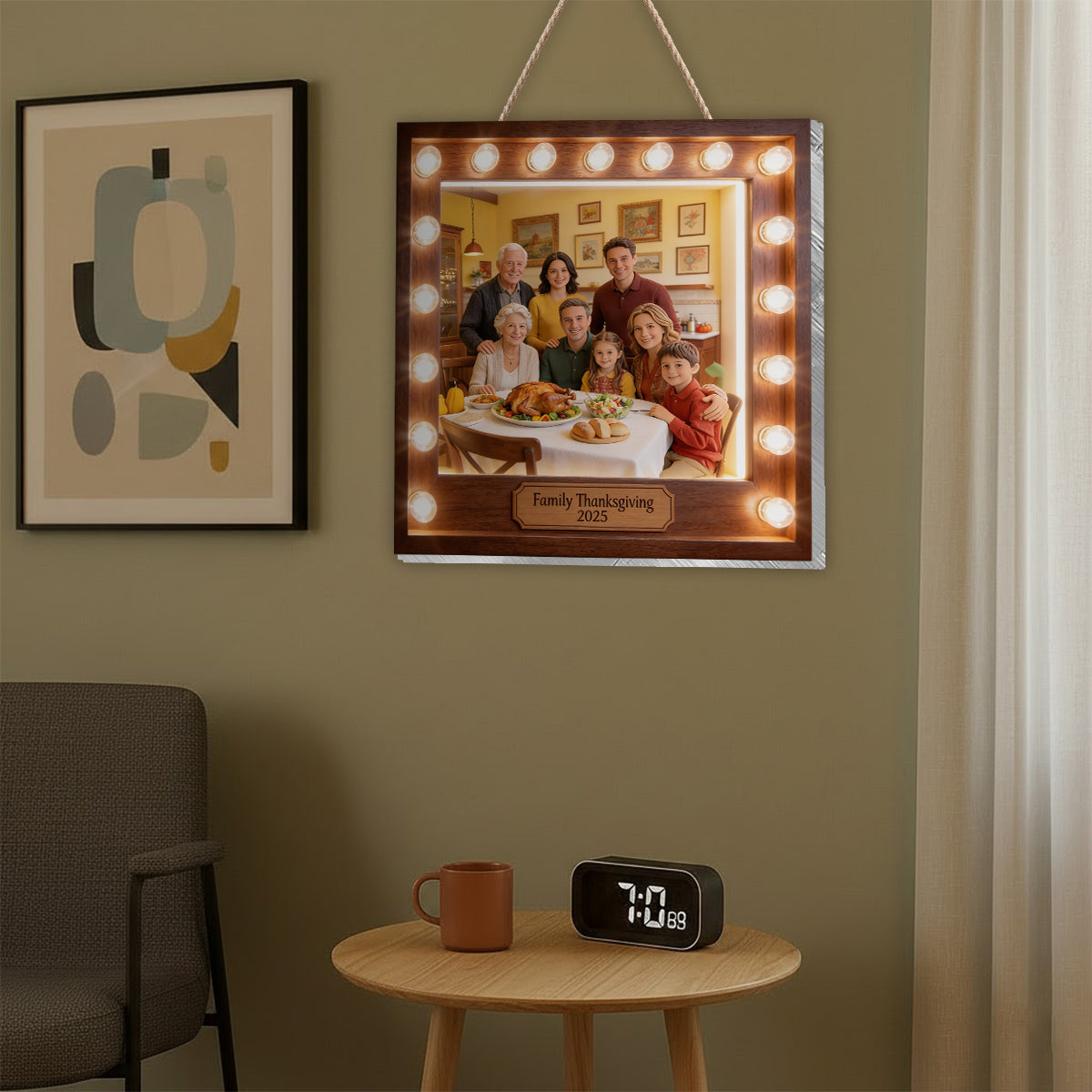 Custom From Any Photo - Personalized Family LED Light Acrylic Sign