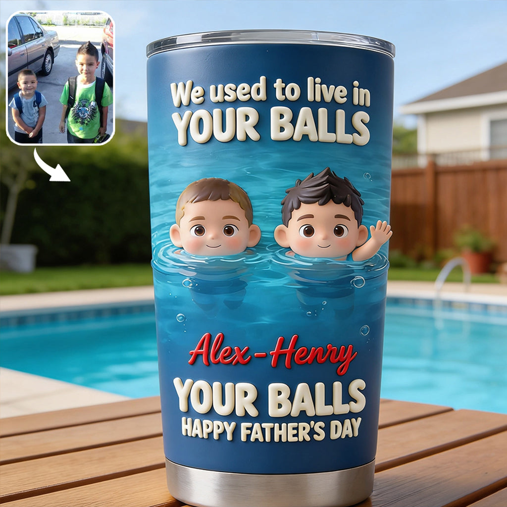 Perfect Father's Day Gift - Personalized Father Tumbler