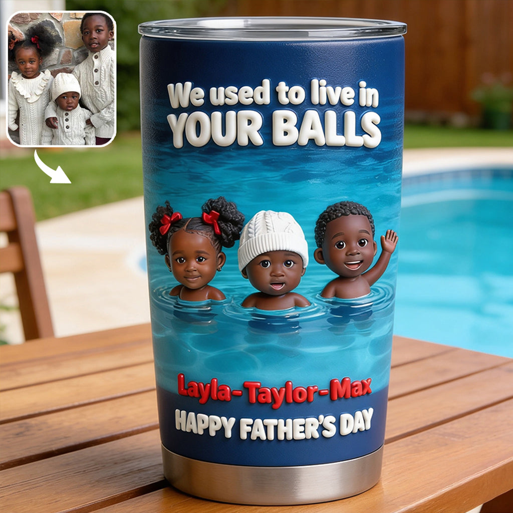 Perfect Father's Day Gift - Personalized Father Tumbler