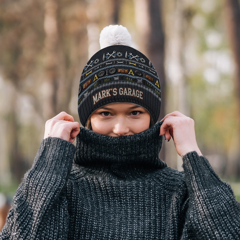 Proud Mechanic - Personalized Mechanic Beanie Hat