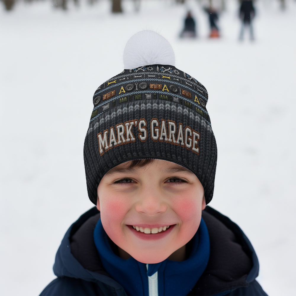 Proud Mechanic - Personalized Mechanic Beanie Hat