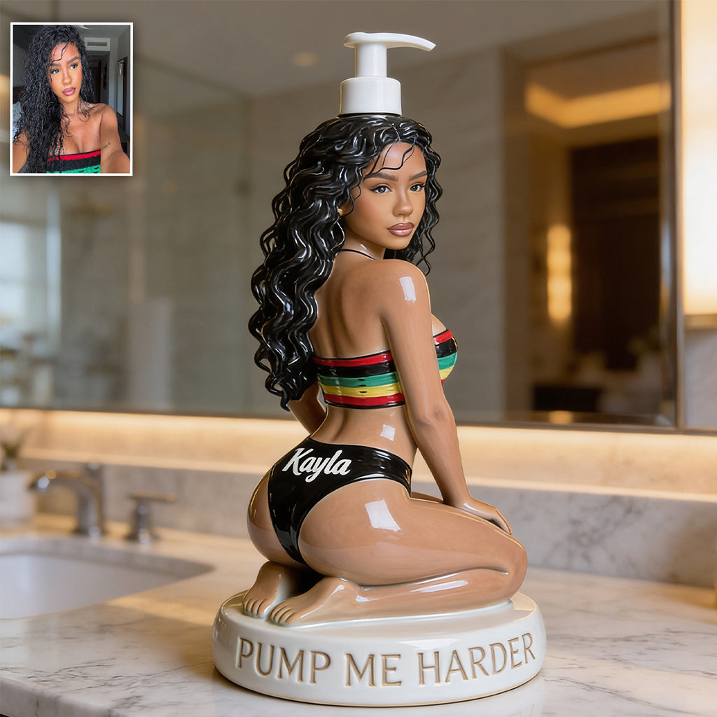 Pump Me Harder - Personalized Spicy Couple Pump Dispenser