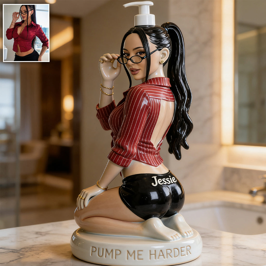 Pump Me Harder - Personalized Spicy Couple Pump Dispenser