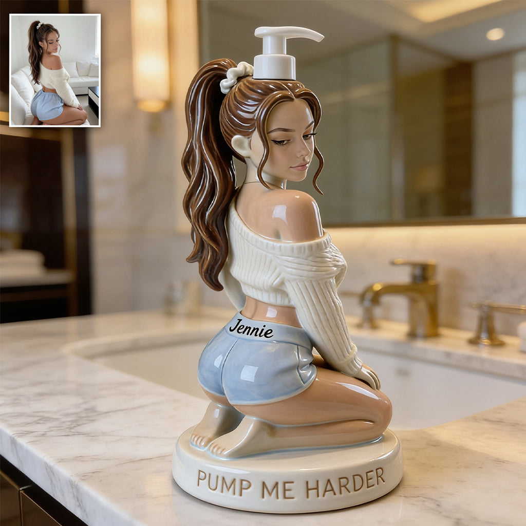 Pump Me Harder - Personalized Spicy Couple Pump Dispenser