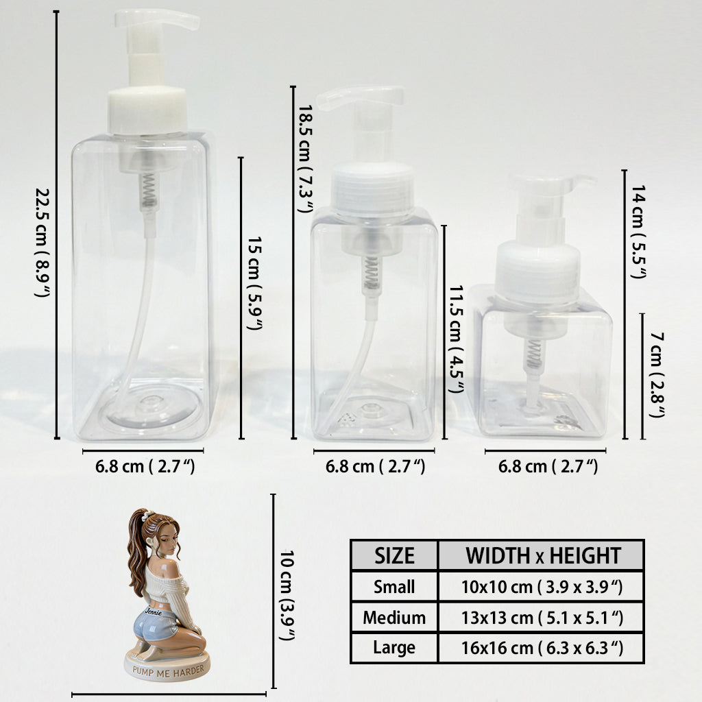 Pump Me Harder - Personalized Spicy Couple Pump Dispenser