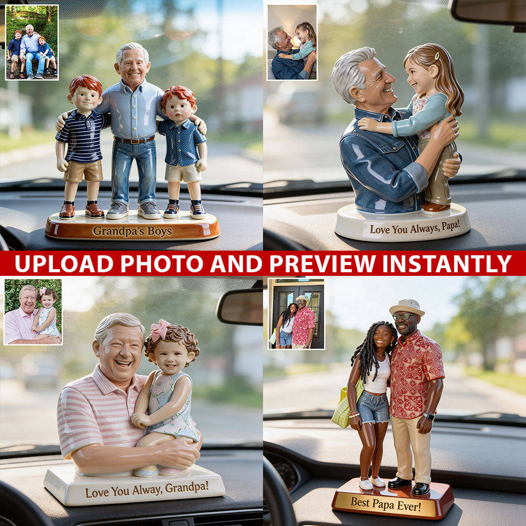 Love You Always - Personalized Grandpa Premium 3D Figurine