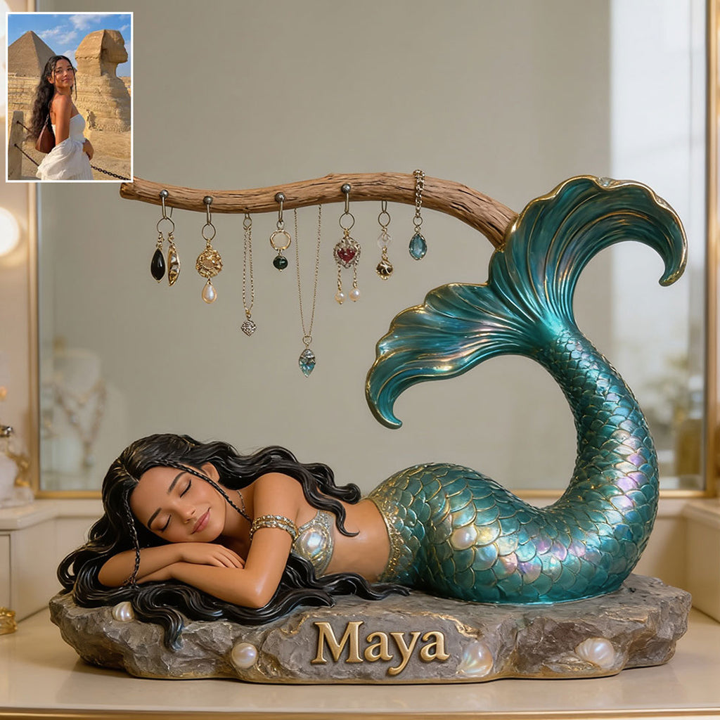 Mermaid Soul - Personalized Mermaid Jewelry Holder