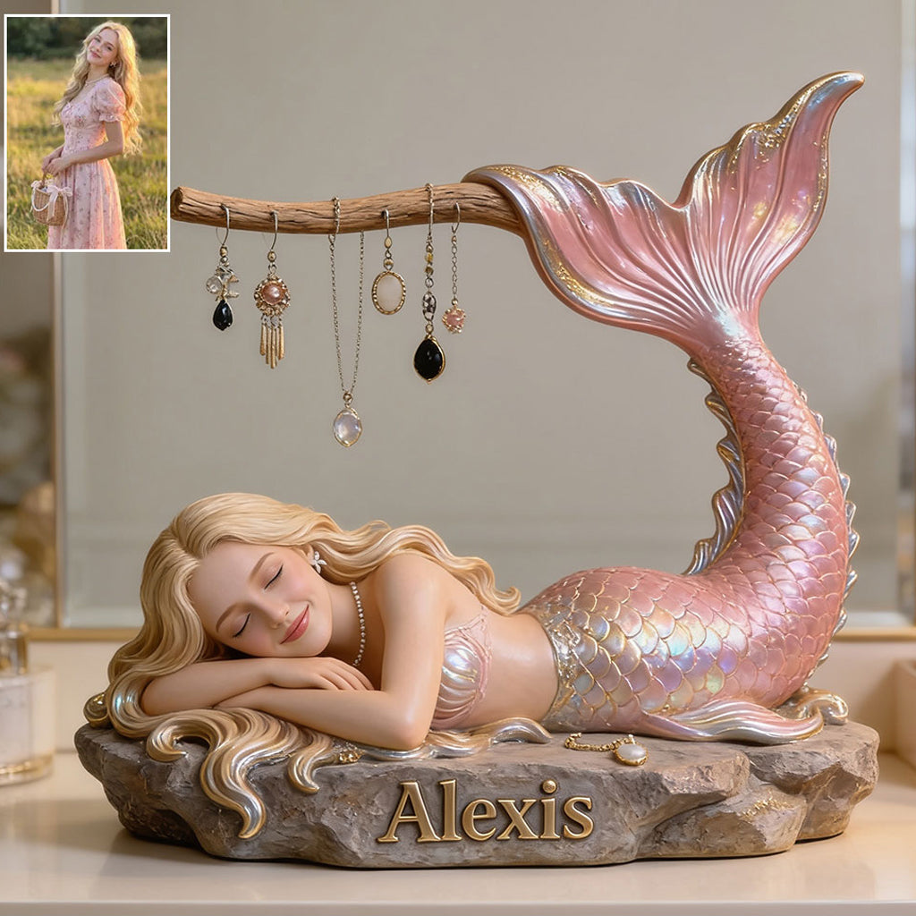 Mermaid Soul - Personalized Mermaid Jewelry Holder