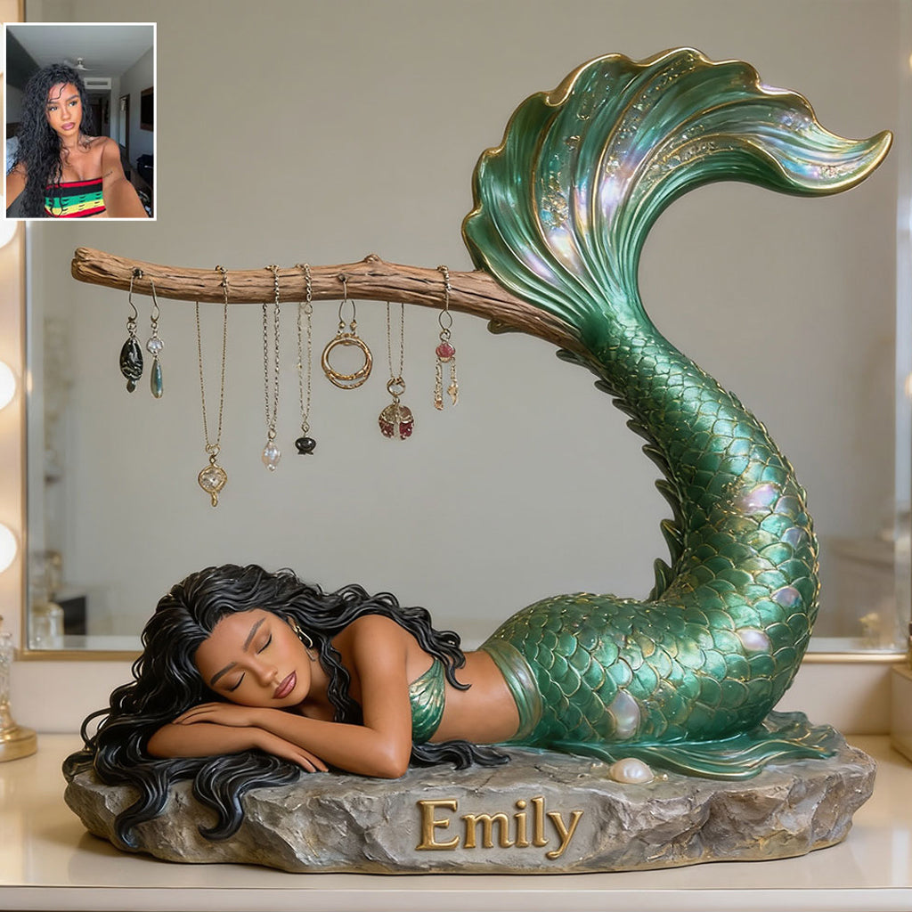 Mermaid Soul - Personalized Mermaid Jewelry Holder