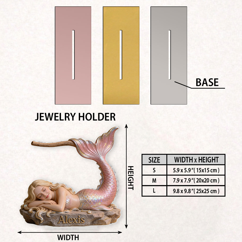 Mermaid Soul - Personalized Mermaid Jewelry Holder