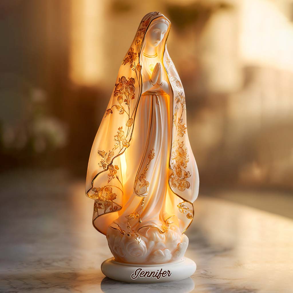 Our Lady - Personalized Christian Custom Shaped Acrylic Plaque