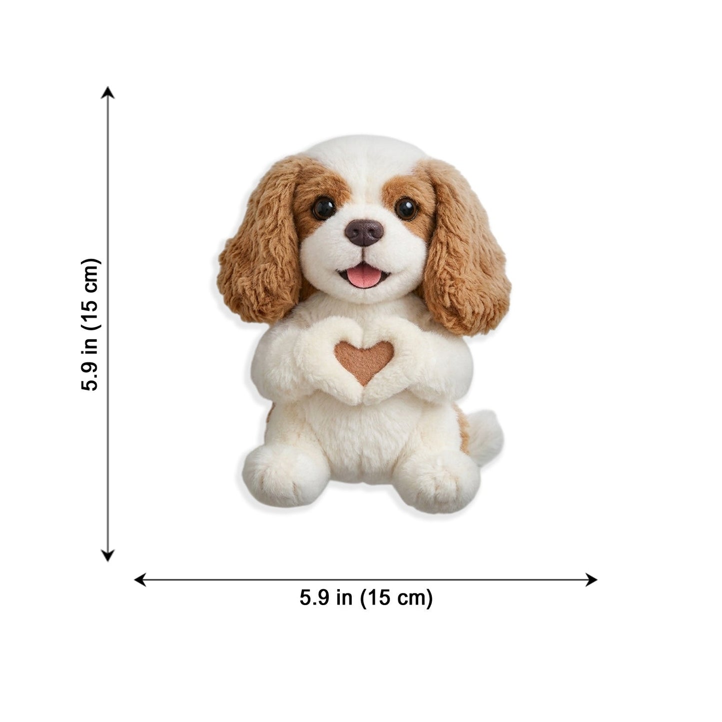 Love Dogs - Personalized Dog Cloth Tote Bag & Plush Brooch
