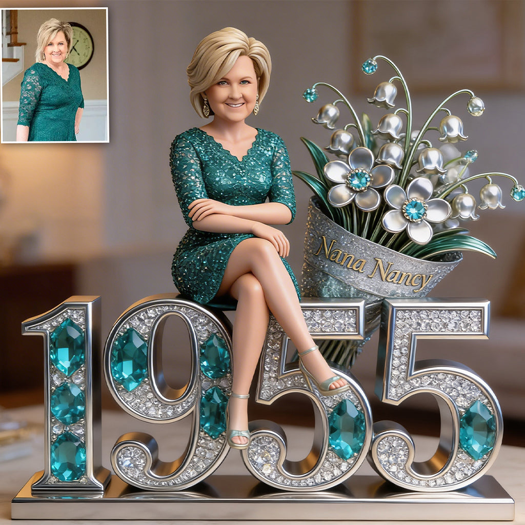 Luxury Gifts For Her - Personalized Birthday Custom Shaped Acrylic Plaque
