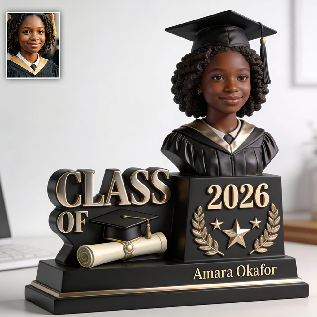 Proud Graduation Trophy - Personalized Graduation Custom Shaped Acrylic Plaque