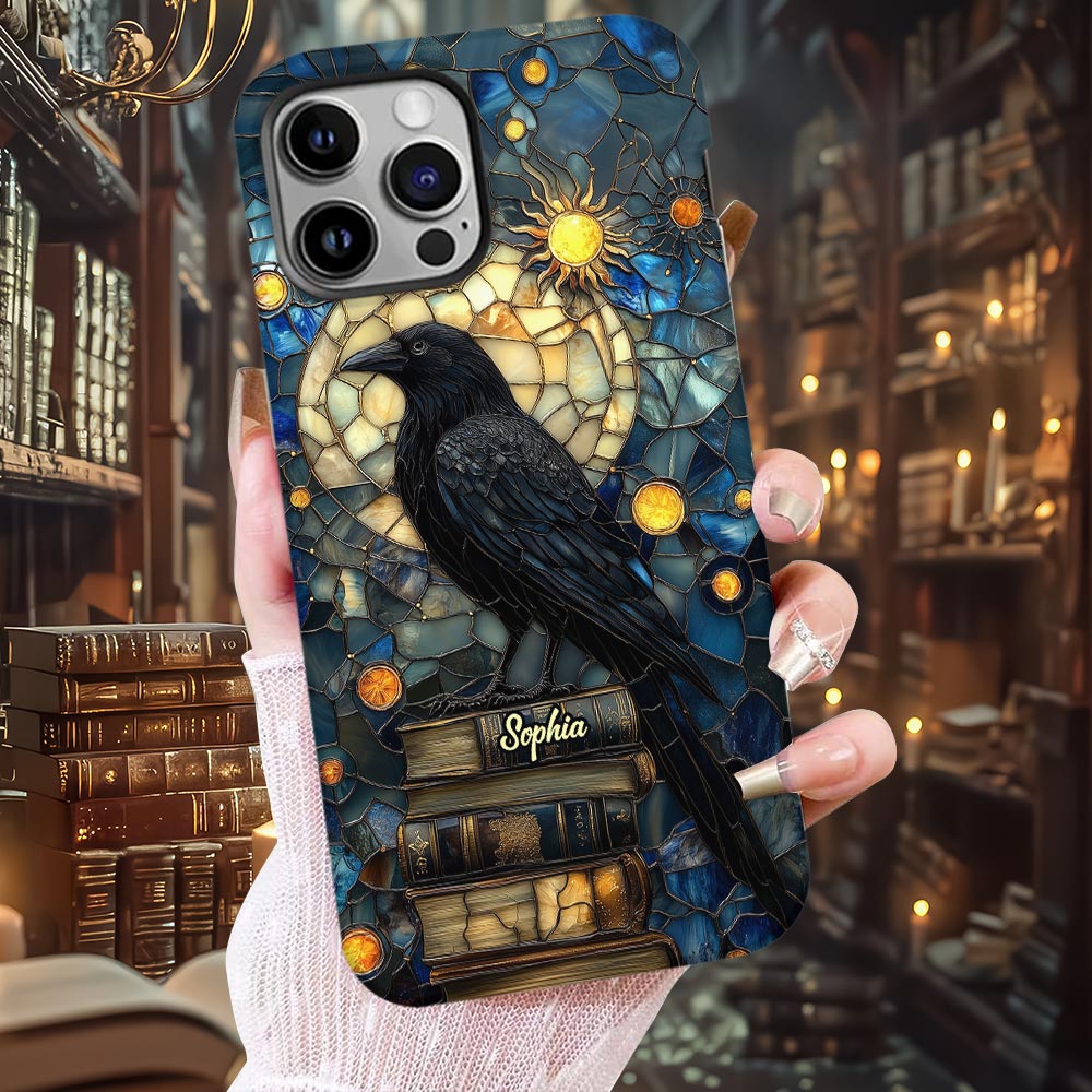 Raven Book Club - Personalized Book Full Print Phone Case