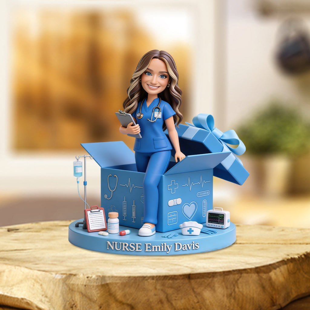 Nurse Gift - Personalized Nurse Custom Shaped Acrylic Plaque