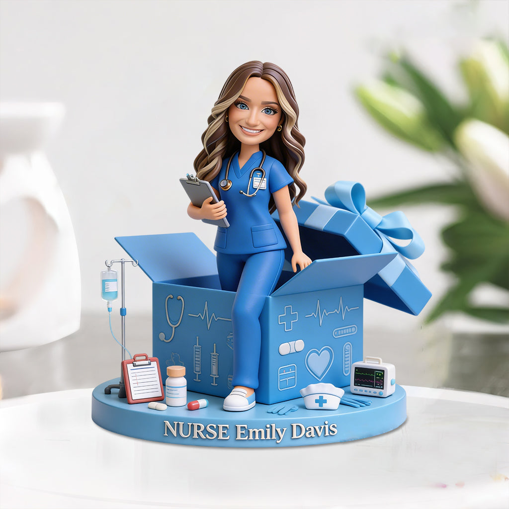 Nurse Gift - Personalized Nurse Custom Shaped Acrylic Plaque