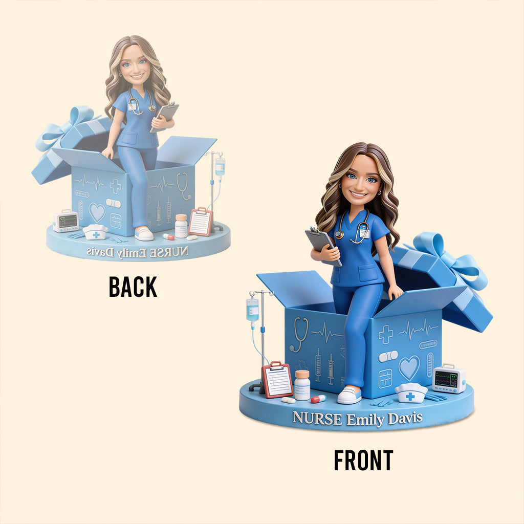 Nurse Gift - Personalized Nurse Custom Shaped Acrylic Plaque