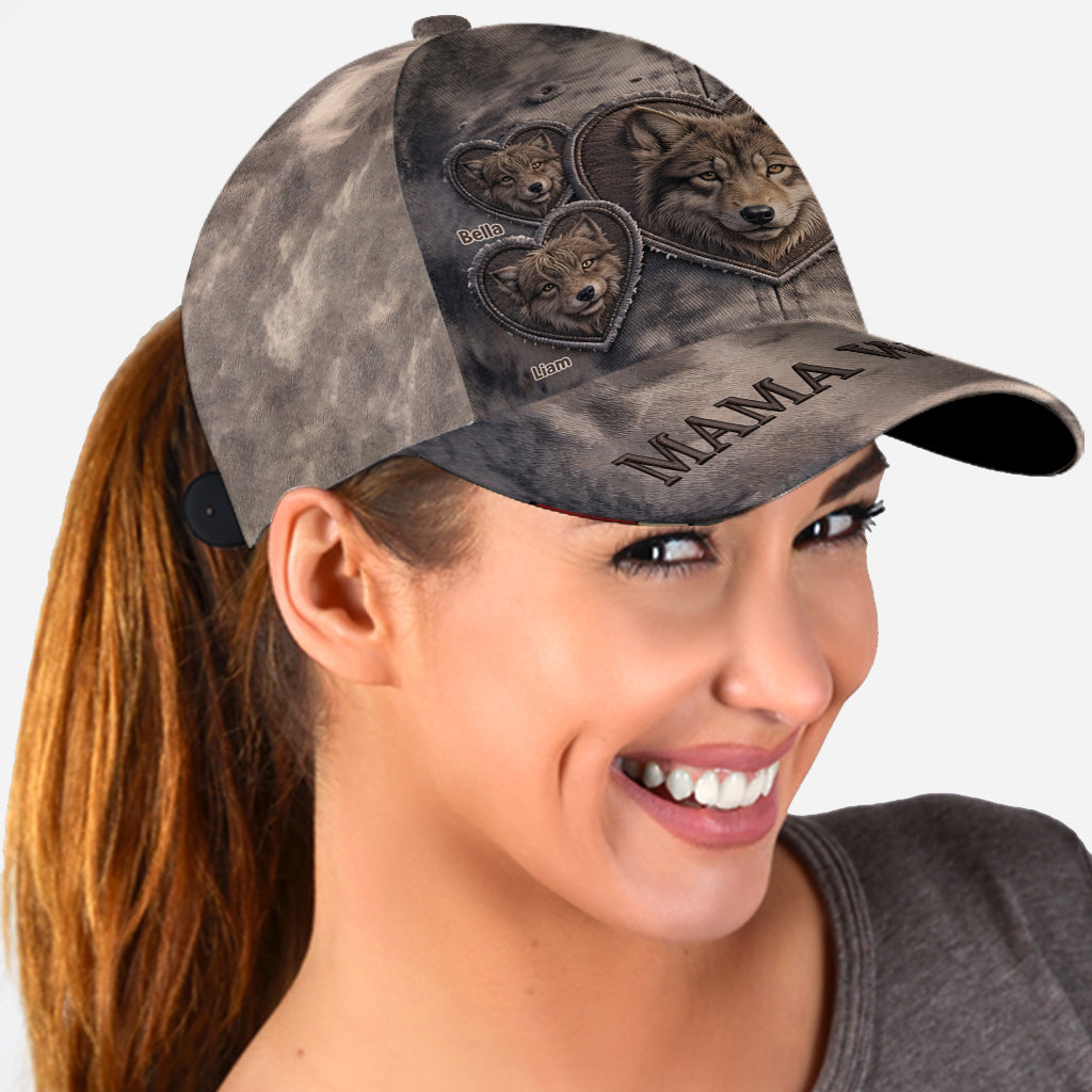 Mama Wolf - Personalized Mother Classic Cap