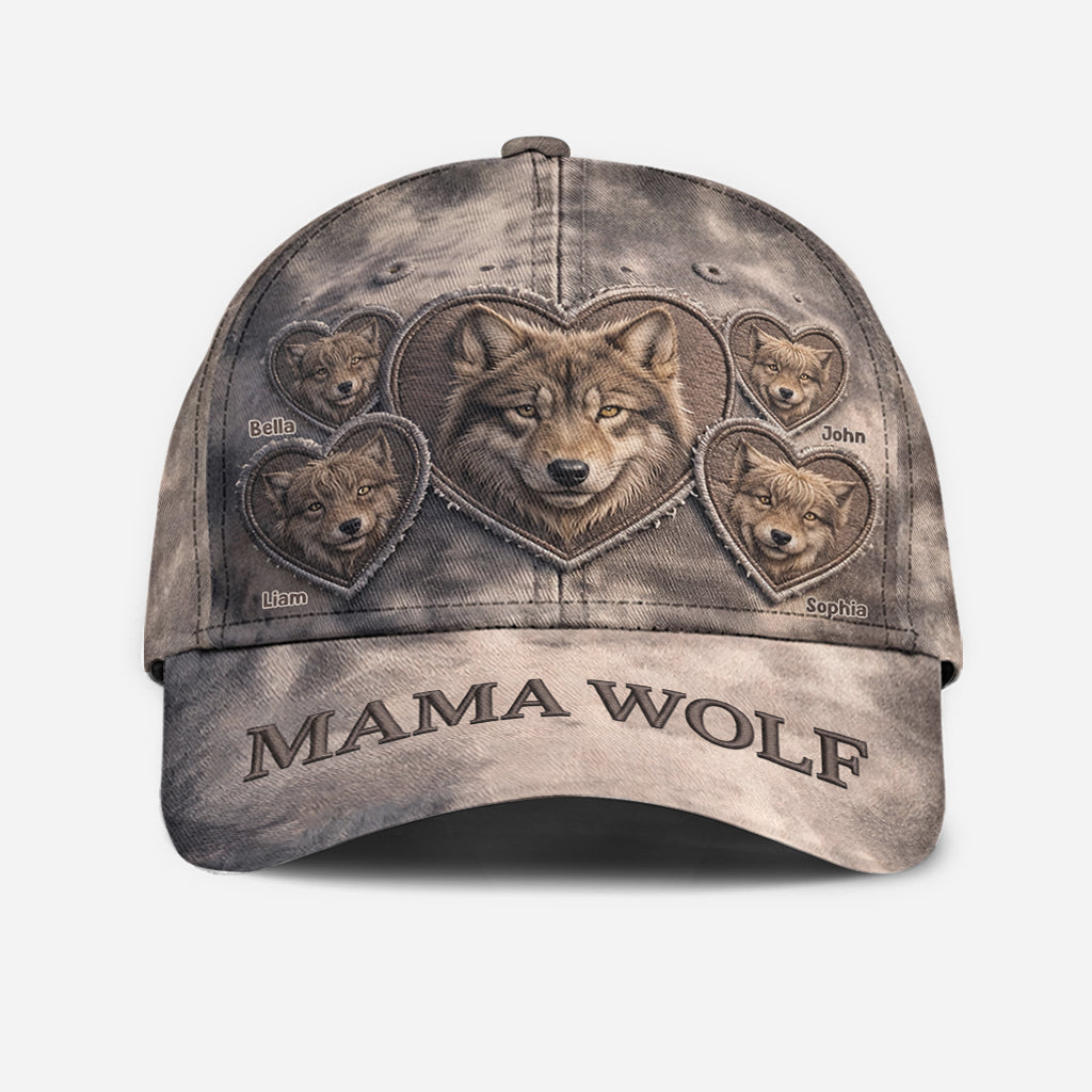 Mama Wolf - Personalized Mother Classic Cap