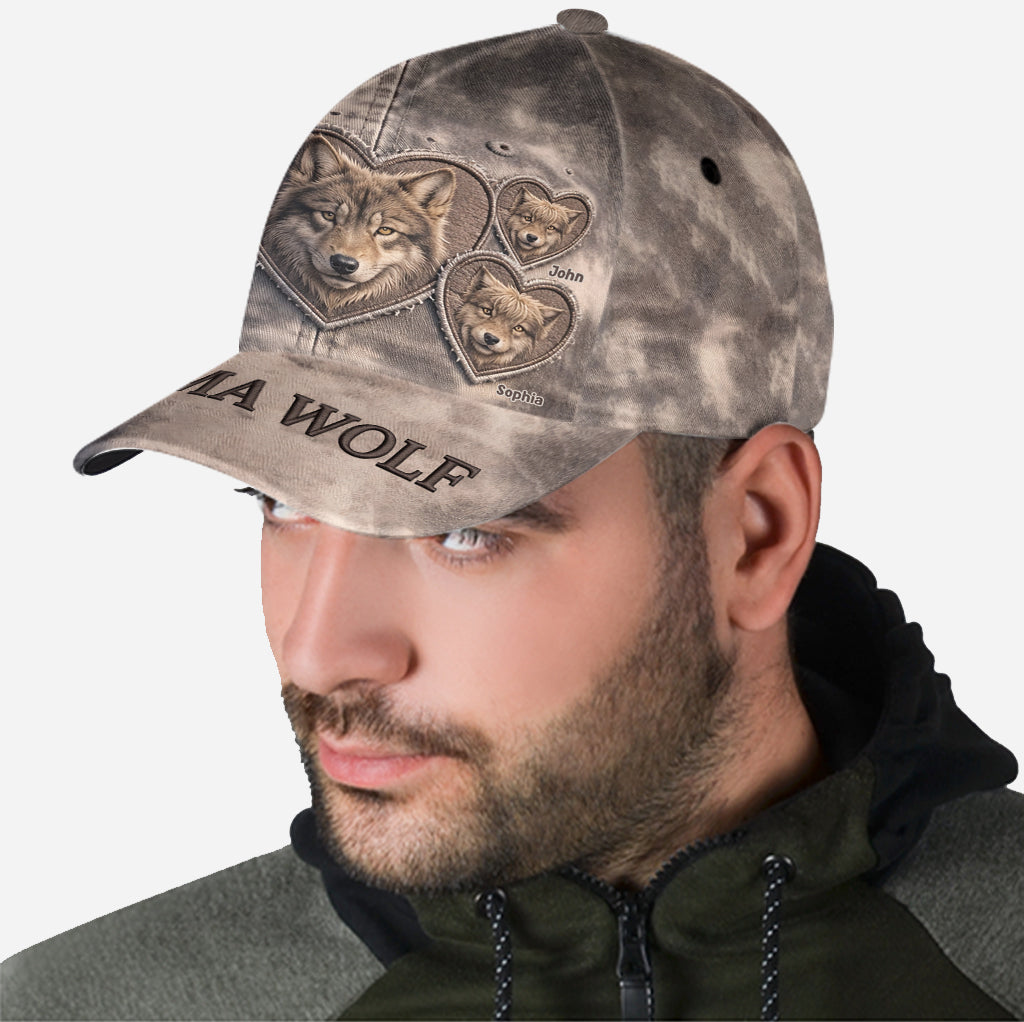 Mama Wolf - Personalized Mother Classic Cap