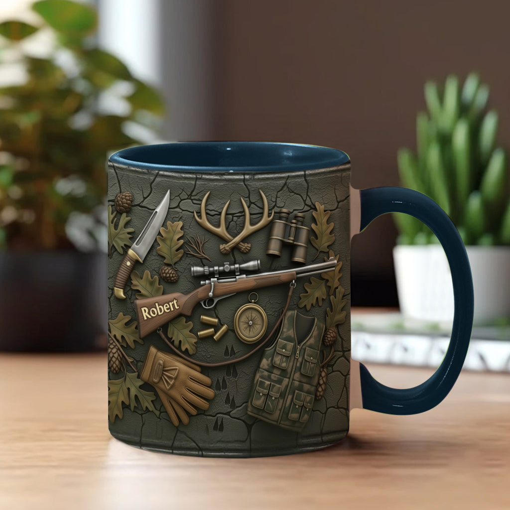 Love Hunting - Personalized Hunting Accent Mug