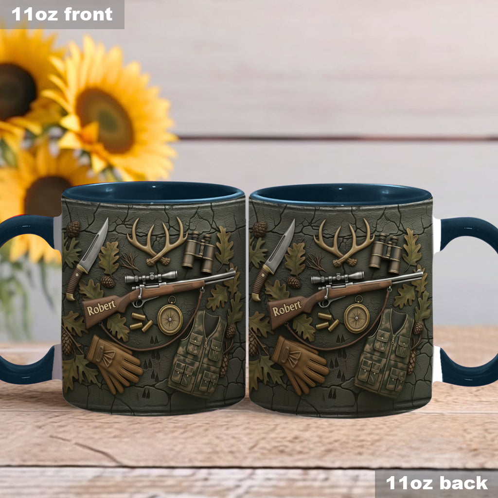 Love Hunting - Personalized Hunting Accent Mug