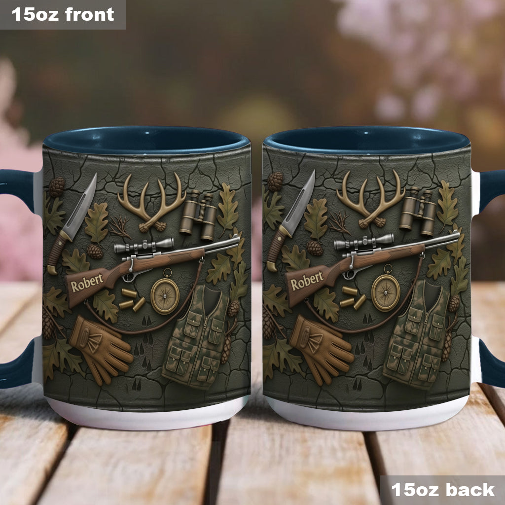 Love Hunting - Personalized Hunting Accent Mug