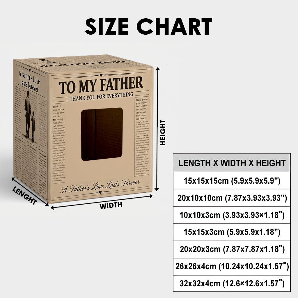 The Father NewPapers - Personalized Father Accent Mug With Gift Box