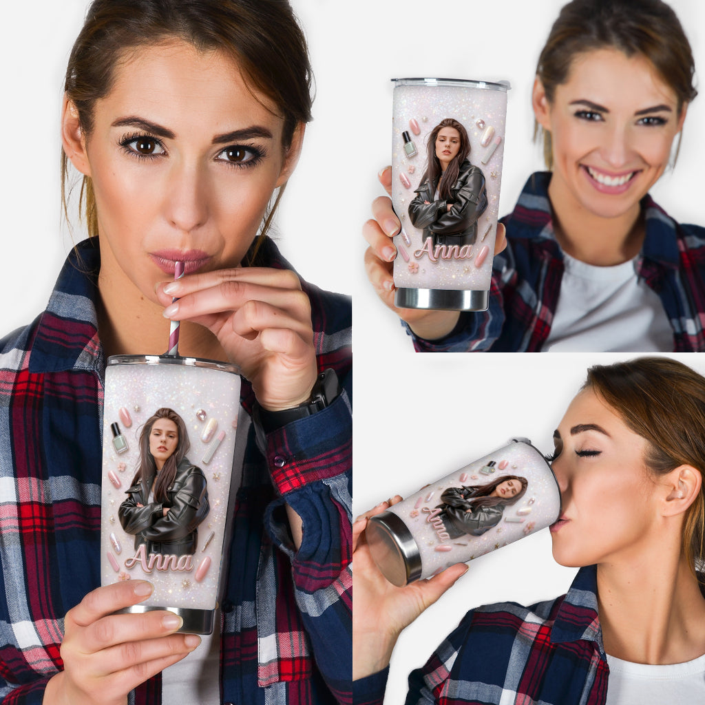 Love Nails Design, Gift for Women - Personalized Nail Salon Tumbler