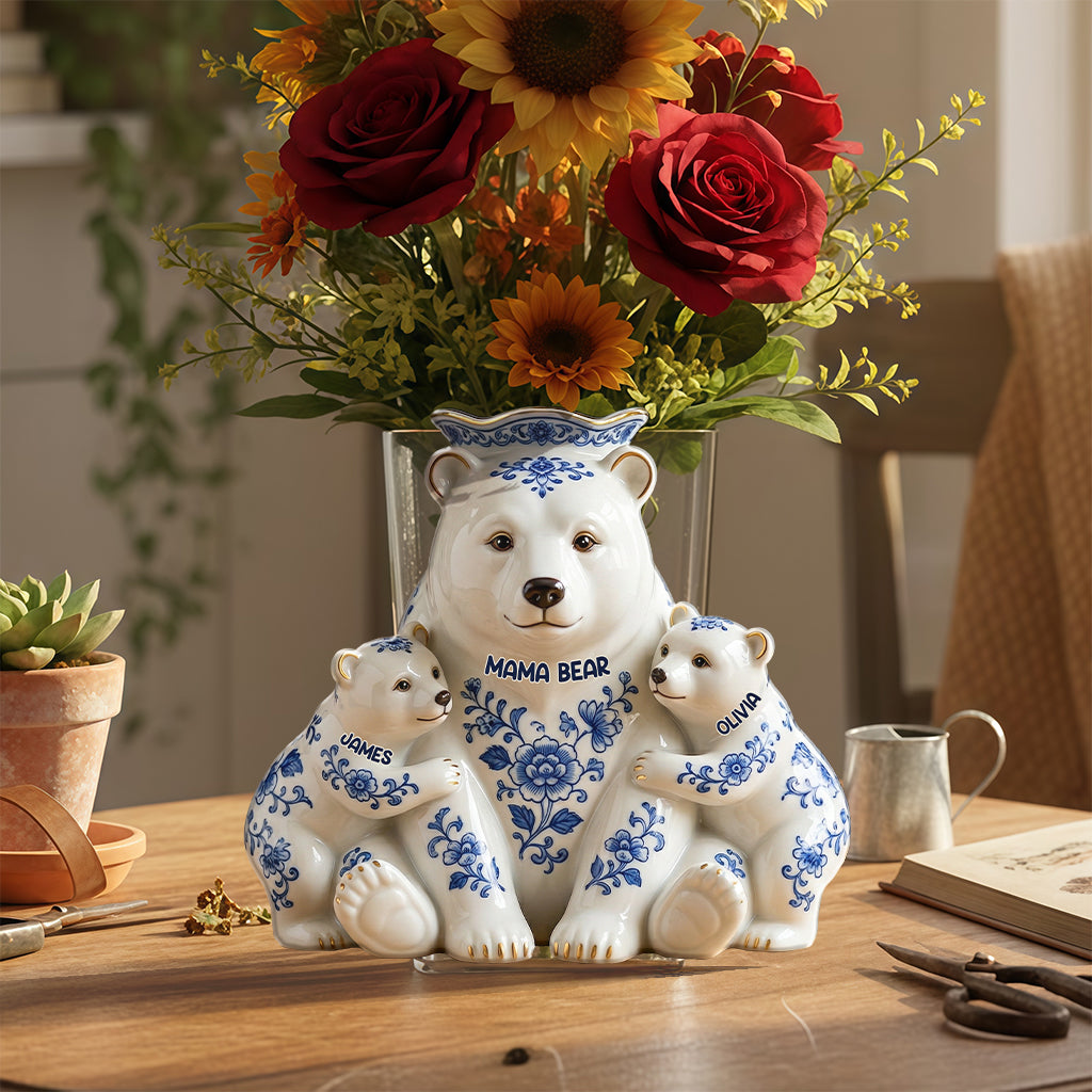 Mama Bear - Personalized Mother Acrylic Pot