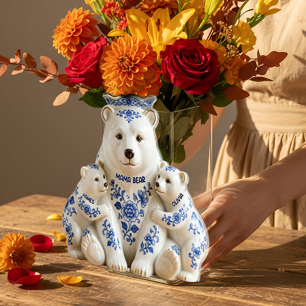 Mama Bear - Personalized Mother Acrylic Pot