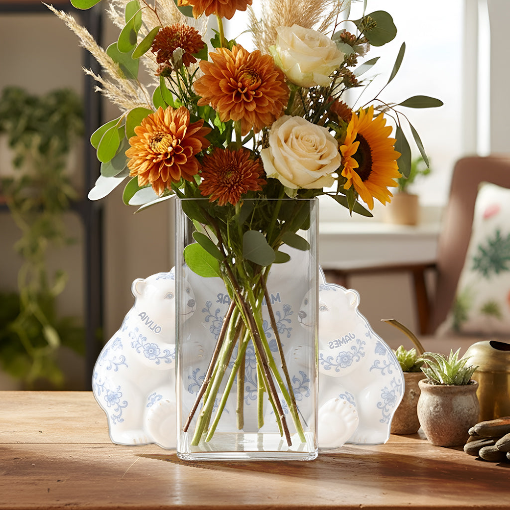 Mama Bear - Personalized Mother Acrylic Pot