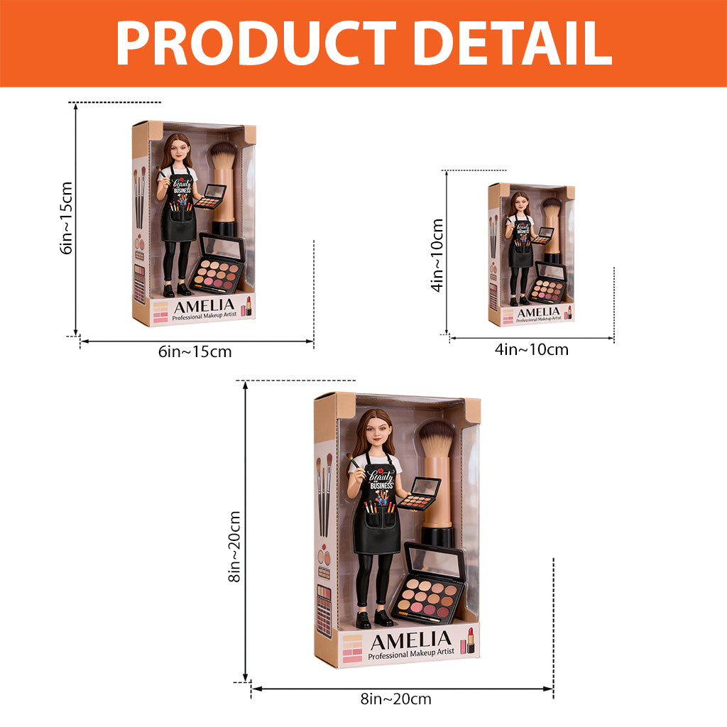 Makeup Artist - Personalized Makeup Custom Shaped Acrylic Plaque