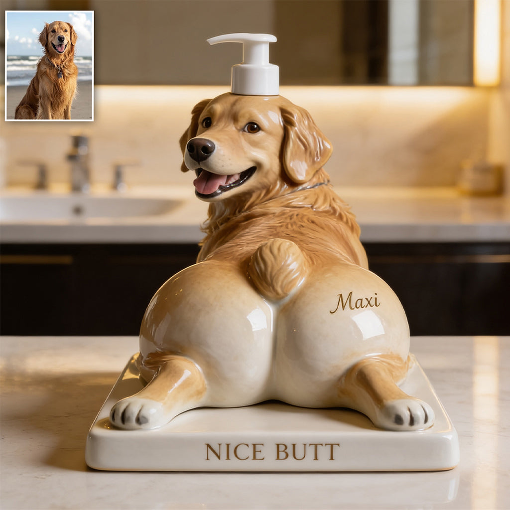 Nice Butt - Personalized Dog Pump Dispenser