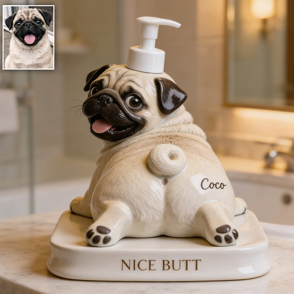 Nice Butt - Personalized Dog Pump Dispenser