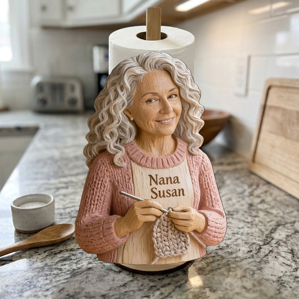 Love Crocheting - Personalized Crocheting Yarn Stand