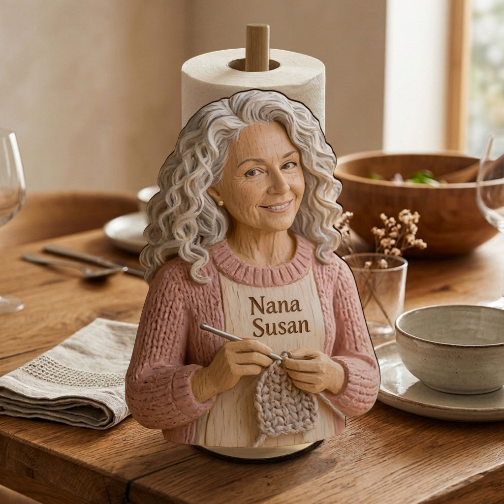 Love Crocheting - Personalized Crocheting Yarn Stand
