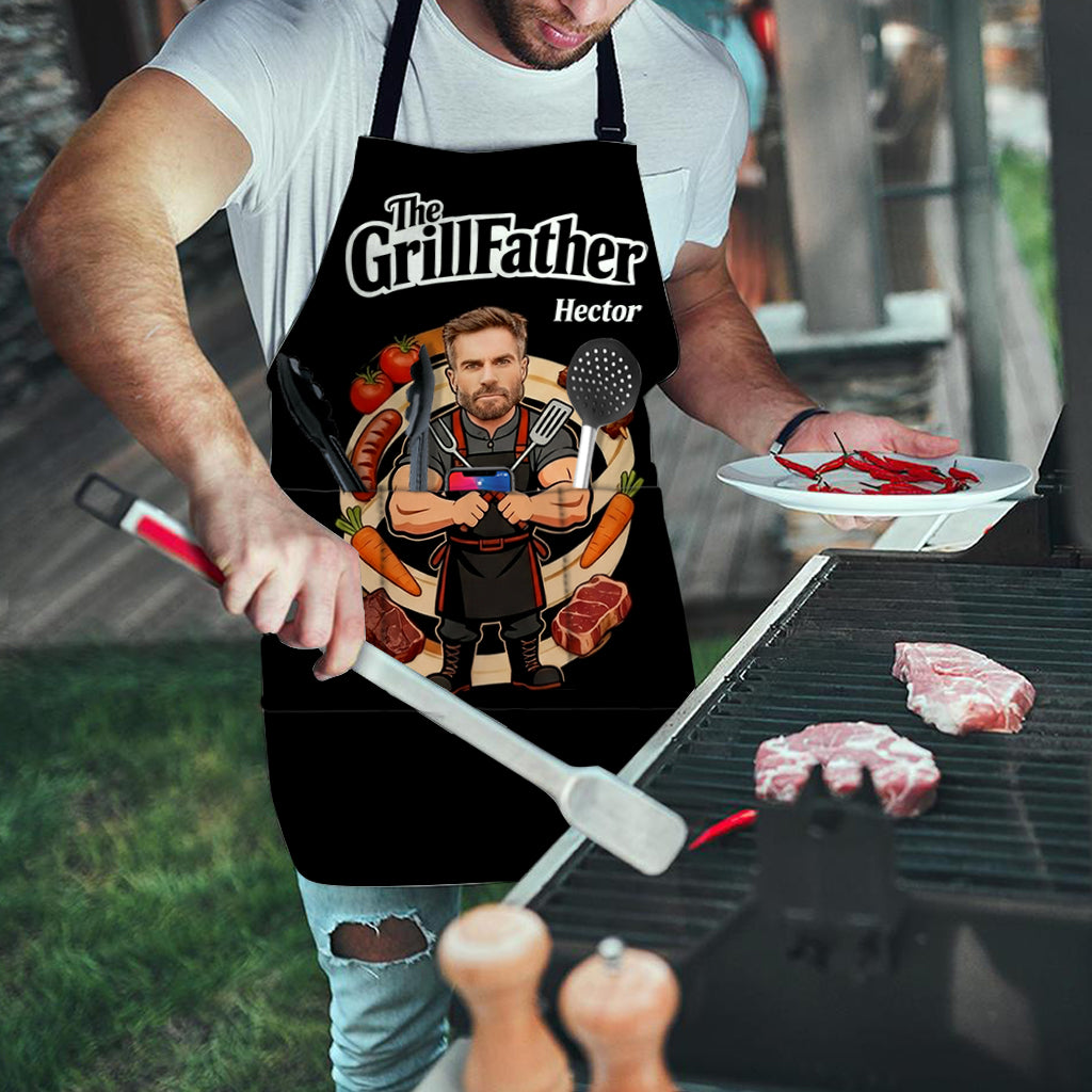 The Grillfather - Personalized Father Apron