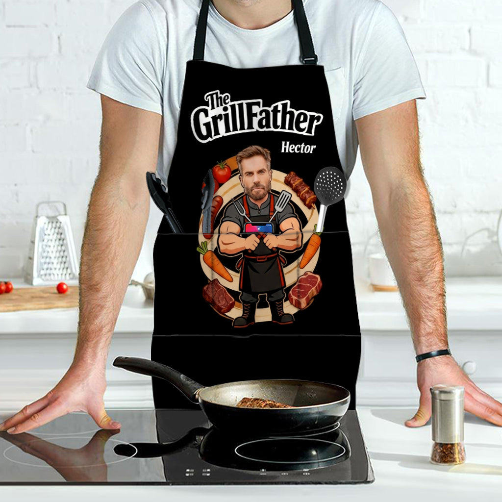 The Grillfather - Personalized Father Apron