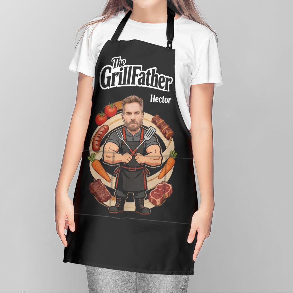 The Grillfather - Personalized Father Apron
