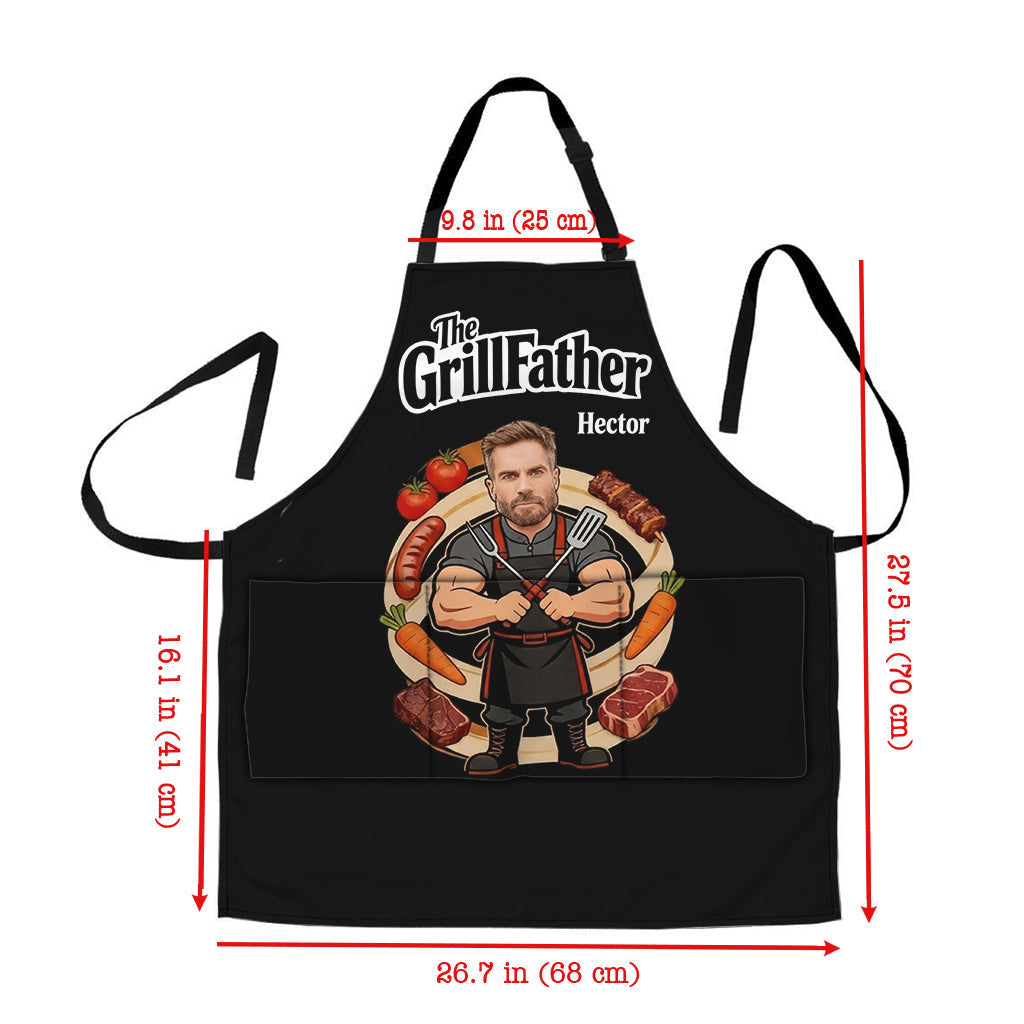 The Grillfather - Personalized Father Apron