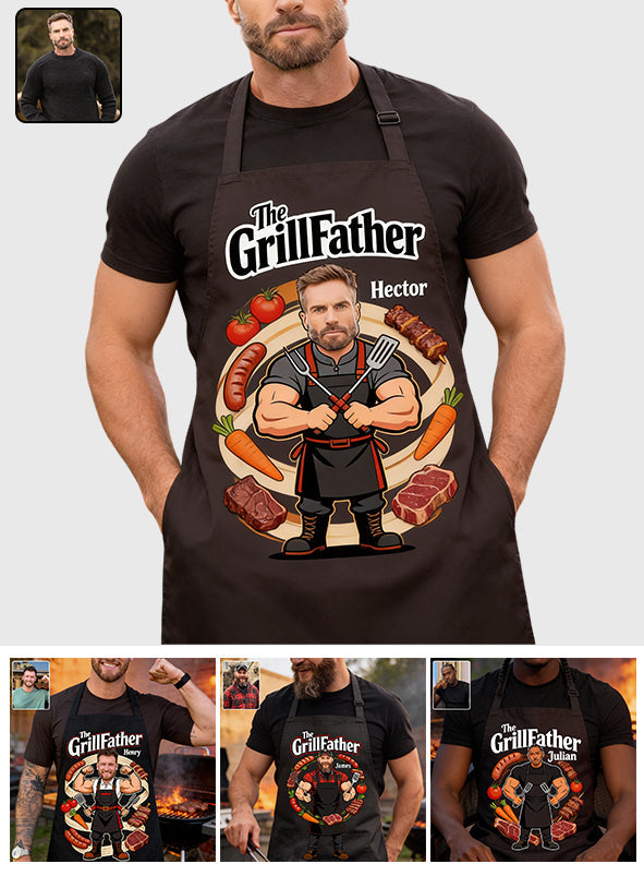 The Grillfather - Personalized Father Apron