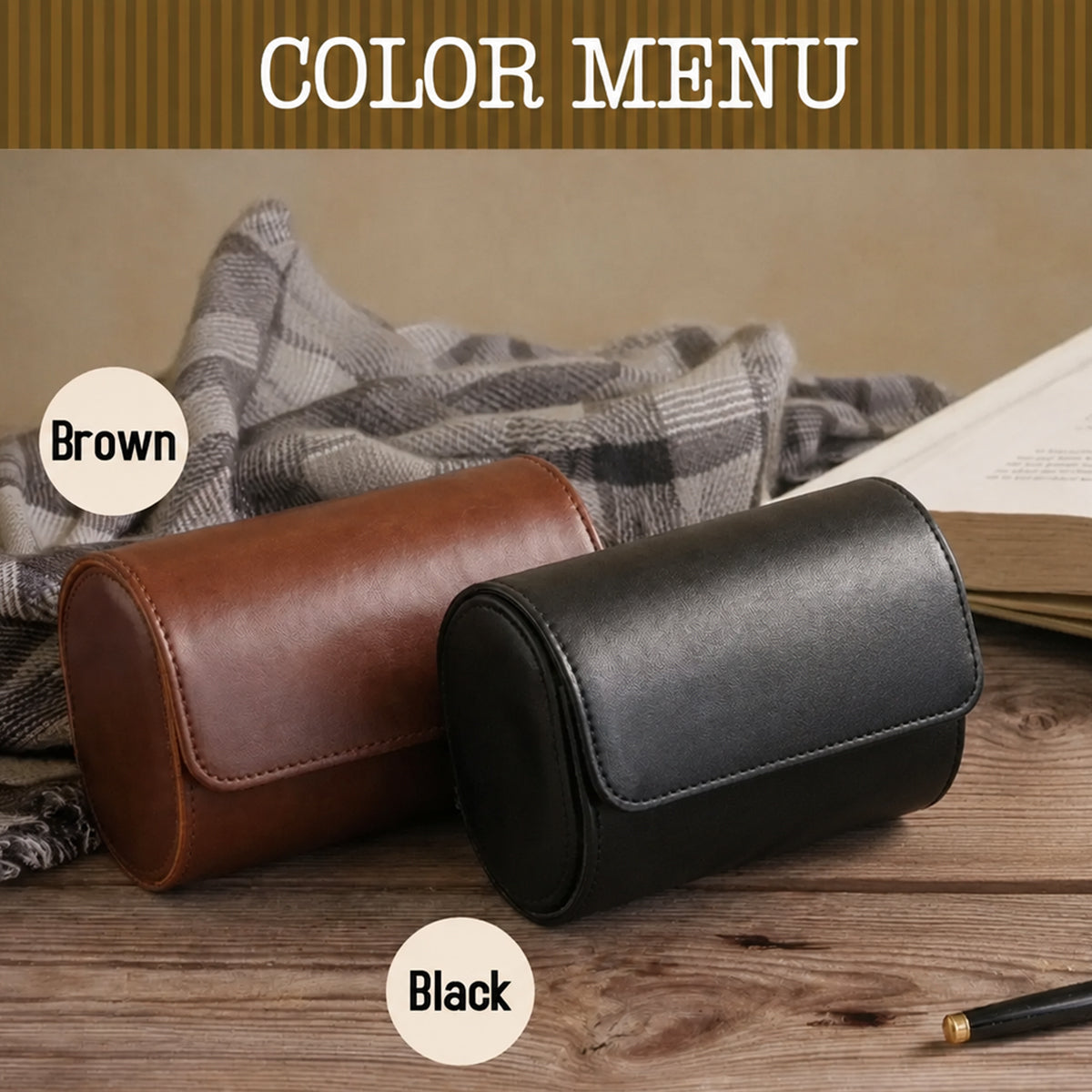 We Love You - Personalized Father Leather Watch Case