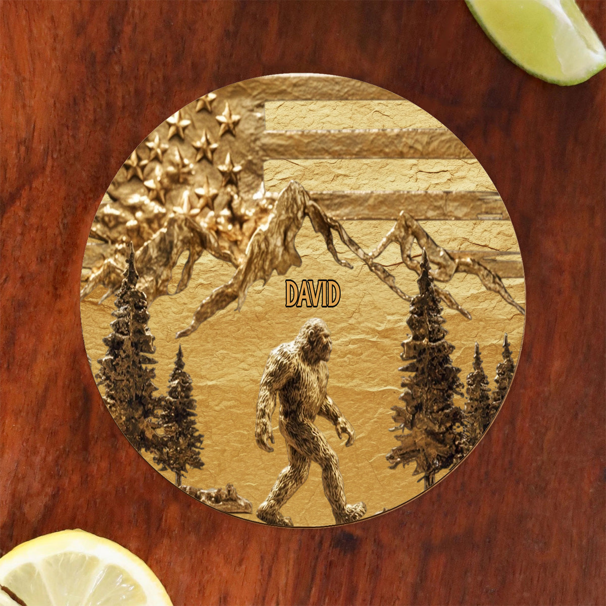 Sasquatch - Personalized Whisky Whiskey Decanter Set
