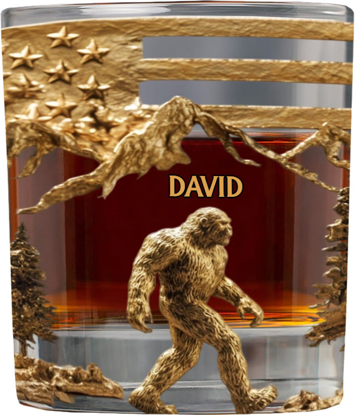 Sasquatch - Personalized Whisky Whiskey Decanter Set